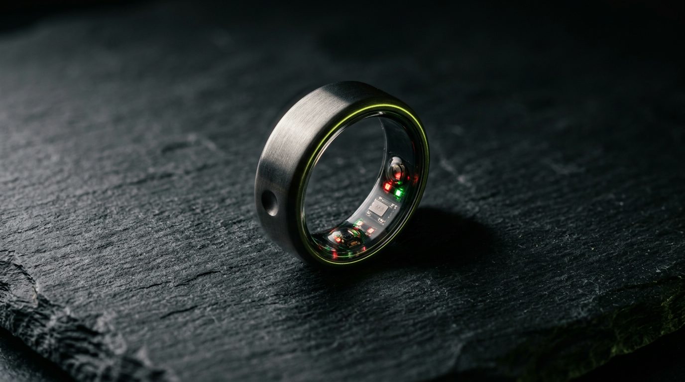 Oura Ring 5 close-up editorial